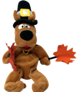 Vtg 1999 Scooby-Doo Pilgrim Bean Bag Plush 12” Thanksgiving Warner Bros ... - $274.88 MXN
