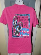 SIMPLY SOUTHERN DON&#39;T MAKE ME SMACK YOU WITH MY PINK SS T-SHIRT SIZE S W... - $16.79