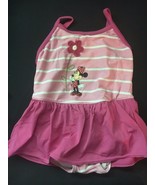 Disney Store Minnie Mouse Toddler Girls ~ 1 PC Ruffled Skirt Swimsuit ~ ... - €10,63 EUR
