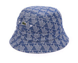 Lacoste Monogram Reversible Bucket Hat Unisex Casual Cap Sports NWT RK75... - $78.21