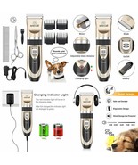 Oneisall Dog Shaver Clippers Low Noise Rechargeable Cordless Electric Qu... - £75.03 GBP
