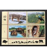 UN-Geneva - Endangered Species - 2001 - UL block - MNH - $3.00