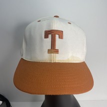 Vtg Rare University Of Texas Longhorns Pro Line 7 3/8 T Logo USA Made Ncaa Hat - £19.60 GBP