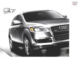 2009 Audi Q7 sales brochure catalog US 09 3.6 4.2 quattro S-Line - £7.86 GBP