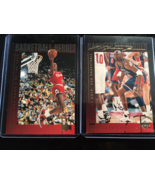 Michael Jordan (qty 2)1994 Upper Deck # 37/42 Cards MINT US FREE shipping - £9.41 GBP