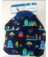 Dog &amp; Cat Blue Check Pajamas - Size Large (41-80 lbs) READ - $9.38 CAD