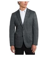 Kenneth Cole Mens Blazer Black Stretch Pockets Side Vents Notch Lapel - $1,641.61 MXN