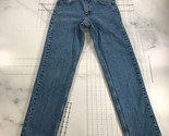 Vintage Carhartt Jeans Mens 29x32 Faded Blue Relaxed Fit Thick Cotton St... - $27.69