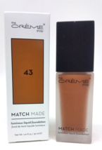 ( 1 ) TheeCremeShop Match Made 1.01 Oz ( 30 ml ) Luminous Liquid Foundat... - $8.90