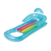Summer Waves ~ Relaxing Lounge ~ Pool Flotation Device ~ 63&quot; Long x 30&quot; ... - $49.03 CAD