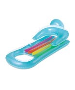 Summer Waves ~ Relaxing Lounge ~ Pool Flotation Device ~ 63&quot; Long x 30&quot; ... - $49.09 CAD