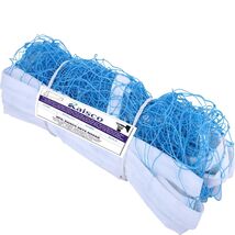 Nylon Volleyball Net (Blue, Nylon) Size: 33x3.3 feet Four side Tape BEST... - $29.56