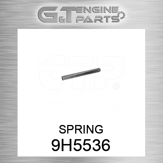 9H5536 SPRING fits CATERPILLAR (NEW AFTERMARKET) - $0.99