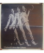 Poster Di Crema Addio Eric Clapton Jack Bruce Ginger Baker Vintage - $224.94