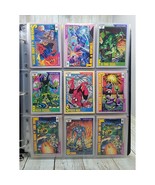 Marvel Comics Trading Cards 1990 Super Heroes Super-Villians Lot 9 Cards - $138.00 CAD