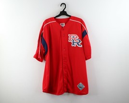 Autographed Round Rock Express Minor League Baseball Jersey Pro Cut Red Flag 54 - £101.19 GBP