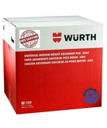 100 Pack  Absorbent Pads Medium Weight  Gray 16x18 Inch IN WURTH dispens... - £44.42 GBP