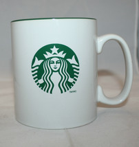 Starbucks Coffee 2012 Large White Green Coffee Tea Mug Cup 558 ml Mermaid Logo   - £21.16 GBP