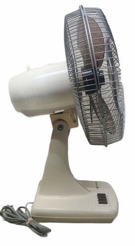 Vintage Sanyo 3 Speed Brown Oscillating Electric Fan Quiet CLEAN EF-12SP-1 Item image 5