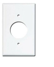 Westgate 8851-W White One Gang Single Receptacle 14.06 Diameter Hole - $0.94