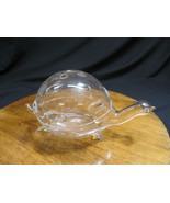 Turtle shaped flower frog glass - €21,58 EUR