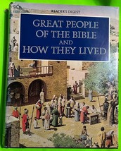 Vtg Great People of the Bible and How They Lived by Reader’s Digest (HCDJ 1974) - £3.51 GBP