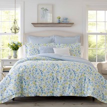 Laura Ashley Comforter, Soft Reversible Bedding Set, Includes Matching Bonus - $184.94