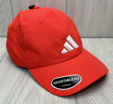 adidas Aeroready Hat Adjustable Fit Orange Strap Back - NEW - $23.36