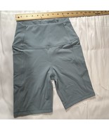 crz yoga Gray Bike shorts Size XS Pockets - $21.71 CAD