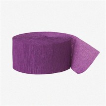 Purple Party Magic Streamer - 250ft of Vibrant Crepe Paper Decoration - $31.67