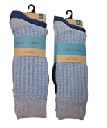 4 Pairs NWT GOLD TOE Men&#39;s Native Nomad Crew Socks Knit w/ Lyocell Fiber... - $30.53 CAD