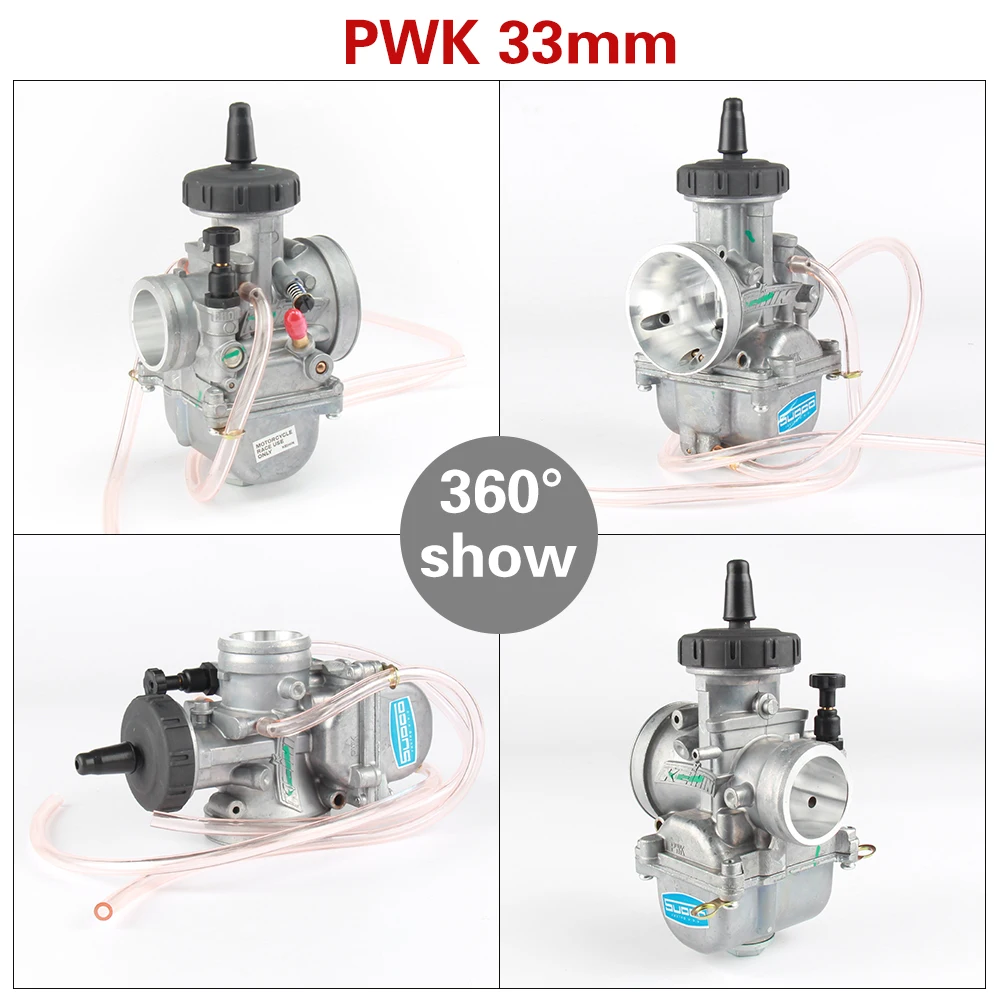 Universal PWK 33 34 35 36 38 40 42mm 2T 4T Motorcycle Carburetor Power Jet  KEIH - $350.03