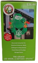 Grinch LED Light Show Projector Whirl A Motion Outdoor Lighting - £14.45 GBP