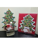 Vintage 1998 Sanrio Mini Christmas Pop Up Mini Message Card 3 D Christma... - £23.34 GBP