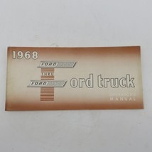 1968 Ford Truck 100 - 350 Operators Manual Original First Printing BLANK - £11.98 GBP