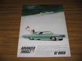 1961 Print Ad The 1962 Buick 2-Door Advanced Thrust - £8.58 GBP