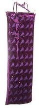 Nite Spice Purple Embossed Velvet Halter Dress NWT $718 Sz 1/2 - £60.44 GBP