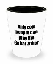 Guitar Zither Player Shot Glass Musician Funny Gift Idea For Liquor Lover Alcoho - £10.26 GBP