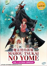 DVD Anime Mahou Tsukai No Yome (Volume.1-24 End) English Dubbed &amp; All Region - £49.63 GBP