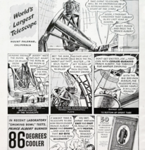 1941 Prince Albert Tobacco Advertisement Largest Telescope Comic Strip D... - $562.94 MXN