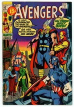The Avengers 92 VF 8.0 Bronze Age Marvel 1971 Neal Adams David Michelinie LOC - £176.00 GBP