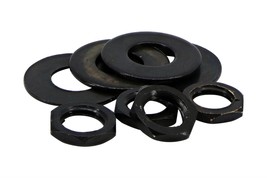 Mini Toggle Switch Nut And Washer For Guitars - Metric M6X.75 - Black - ... - $10.99