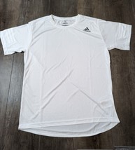 Adidas NWOT Mens L White Freelift Climate Cool Active Shirt CB - £15.81 GBP