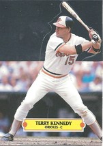1988 Donruss Pop Ups Terry Kennedy Orioles - £0.79 GBP
