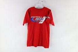 NOS Vintage South Pole Boys Large Spell Out Short Sleeve T-Shirt Red Cotton - £31.01 GBP