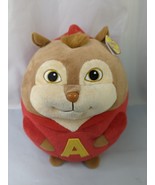 Ty Beanie Ballz Alvin Chipmunk Plush Ball 9 Inch Stuffed Animal Toy - £6.32 GBP