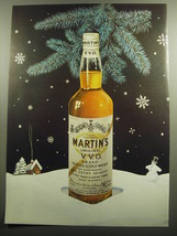 1958 Martin&#39;s V.V.O. Scotch Advertisement - £14.54 GBP