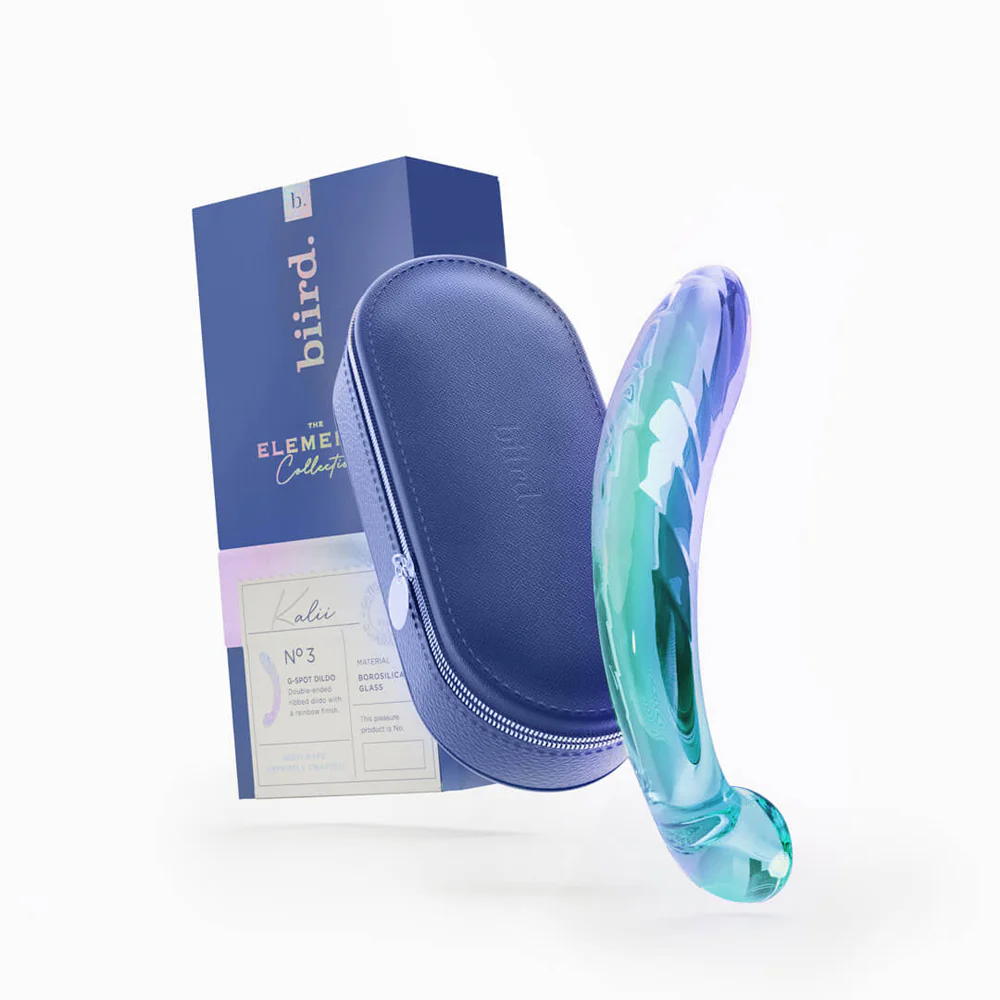Biird Kalii Glass G-spot Dildo - $55.00