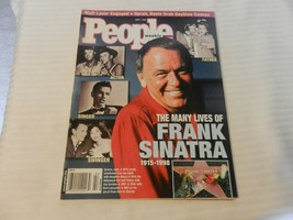 People Magazine June 1, 1998 Th Many Lives Of Frank Sinatra - $22.80