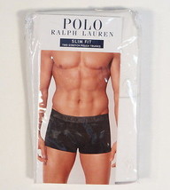 Polo Ralph Lauren White Slim Fit Stretch Pouch Trunks 2 in Package Men's  - $42.99